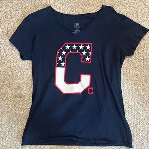Genuine Merchandise Navy V-Neck Tee